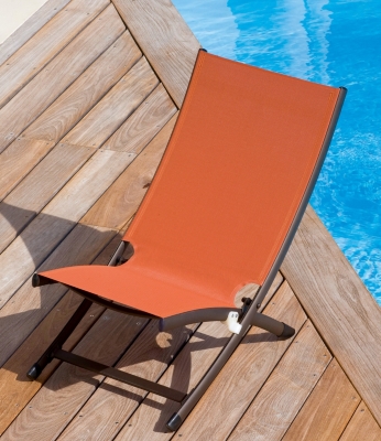 Lot de 2 transats pliants Summer...
